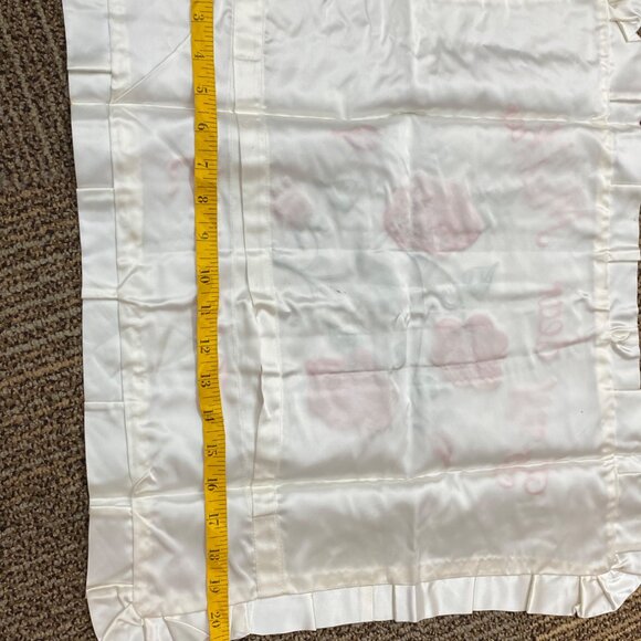 Embroidered Pillow Cover  With Roses "To My Dear Mother" Germany Design - Picture 10 of 11